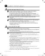 Предварительный просмотр 6 страницы Samsung RF197ABBP User Manual