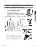 Предварительный просмотр 9 страницы Samsung RF197ABBP User Manual