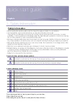 Preview for 1 page of Samsung RF23 Series Quick Start Manual