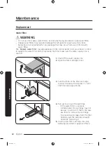 Предварительный просмотр 62 страницы Samsung RF23BB8 Series User Manual