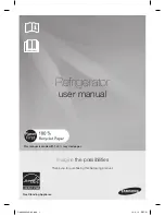 Предварительный просмотр 1 страницы Samsung RF23HC series User Manual