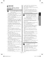 Preview for 3 page of Samsung RF23HSESBSR User Manual