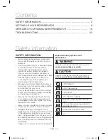 Preview for 2 page of Samsung RF23J9011SG User Manual