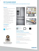 Preview for 1 page of Samsung RF25HMEDBSR Quick Manual