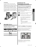 Предварительный просмотр 7 страницы Samsung RF261B User Manual