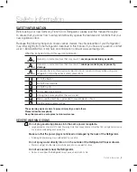 Предварительный просмотр 3 страницы Samsung RF263AERS User Manual