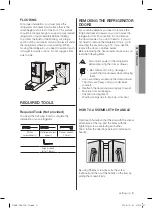 Предварительный просмотр 9 страницы Samsung RF265A Series User Manual