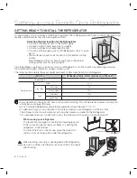 Предварительный просмотр 8 страницы Samsung RF265AB User Manual