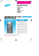 Preview for 1 page of Samsung RF267ABRS - 26 cu. ft. Refrigerator Service Manual