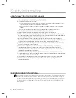 Preview for 6 page of Samsung RF26D-Series User Manual