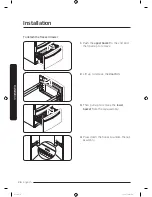 Предварительный просмотр 14 страницы Samsung RF28NH Series Installation Manual