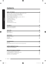 Preview for 2 page of Samsung RF28T5001SR/AA User Manual