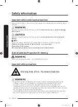 Предварительный просмотр 4 страницы Samsung RF28T5001SR/AA User Manual