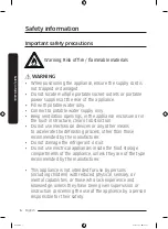 Предварительный просмотр 6 страницы Samsung RF28T5A01B1 User Manual