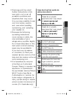 Preview for 3 page of Samsung RF34H9960S4 User Manual