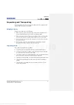 Preview for 32 page of Samsung RF4402d-D1A Installation Manual