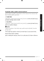 Preview for 5 page of Samsung RF65A93T0B1 User Manual