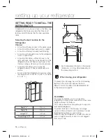 Предварительный просмотр 16 страницы Samsung rf858valasl User Manual