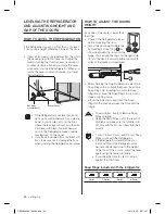 Предварительный просмотр 20 страницы Samsung rf858valasl User Manual