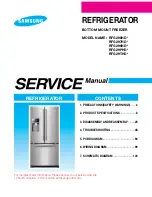 Samsung RFG296HD SERIES Service Manual preview