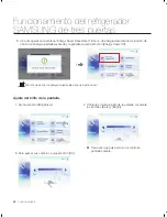 Предварительный просмотр 38 страницы Samsung RFG299AARS (Spanish) Manual De Usuario