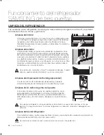 Предварительный просмотр 48 страницы Samsung RFG299AARS (Spanish) Manual De Usuario