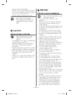 Preview for 4 page of Samsung RH25H5611 Series User Manual