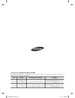 Preview for 70 page of Samsung RH25H5611 Series User Manual