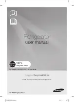 Preview for 1 page of Samsung RH57H90507F User Manual