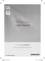 Preview for 1 page of Samsung RH60H8160SL User Manual