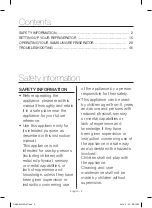 Preview for 2 page of Samsung RH60H8160SL User Manual