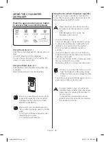 Preview for 36 page of Samsung RH60H8160SL User Manual