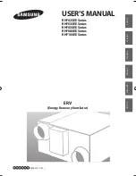 Samsung RHF025EE Series User Manual preview