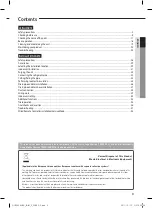 Preview for 3 page of Samsung RHF050KHEA User & Installation Manual