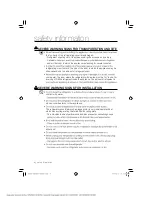 Preview for 3 page of Samsung RL23THCSW Quick Manual