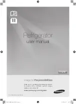 Preview for 1 page of Samsung RL23THCSW User Manual