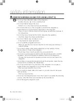 Preview for 6 page of Samsung RL23THCSW User Manual