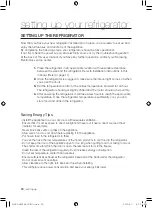 Preview for 20 page of Samsung RL23THCSW User Manual