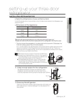 Preview for 7 page of Samsung RL25T Series User Manual