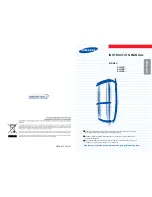 Preview for 1 page of Samsung RL33EA series Instruction Manual