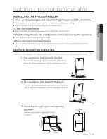 Preview for 9 page of Samsung RL34SCPS User Manual