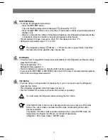 Предварительный просмотр 8 страницы Samsung RL36EBMS Owner'S Instructions Manual