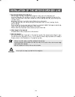 Preview for 36 page of Samsung RM255AB series Owner'S Manual And Installation