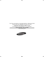 Preview for 40 page of Samsung RM257AC Series Owner'S Manual And Installation