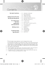 Preview for 2 page of Samsung RMC30C2 User Manual