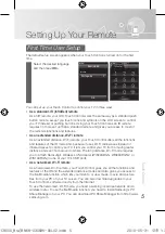 Preview for 5 page of Samsung RMC30C2 User Manual