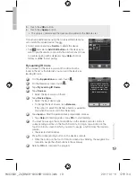 Preview for 19 page of Samsung RMC30D1 User Manual