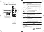 Samsung RMCSPA1EP1 Quick Start Manual preview