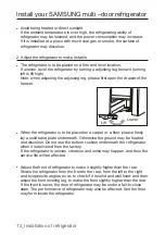 Preview for 12 page of Samsung RN40MD8J0 Series User Manual