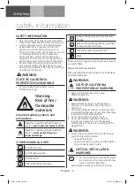 Preview for 2 page of Samsung RQ48T9422T1 User Manual